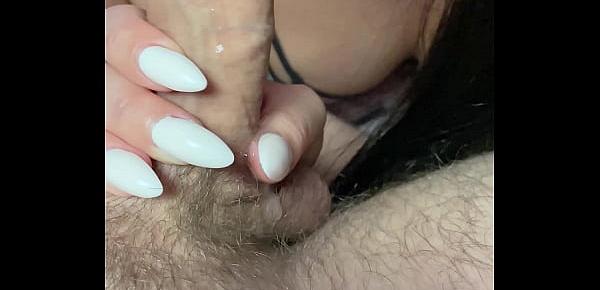  Sensual Blowjob and Hard Fuck Closeup - Cum On Ass